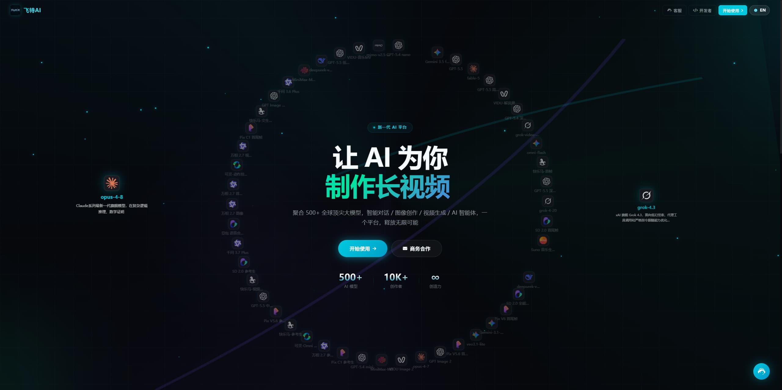 飞特AI:一站式智能创作平台